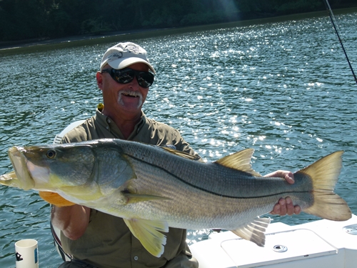 Sport fishing in Sierpe, Costa Rica