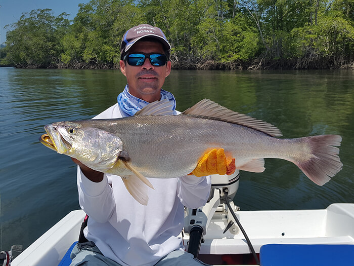 Sport fishing in Sierpe, Costa Rica