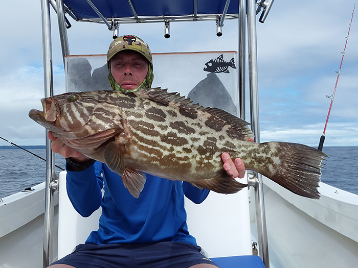 Sport fishing in Sierpe, Costa Rica