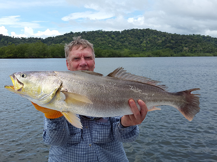 Sport fishing in Sierpe, Costa Rica