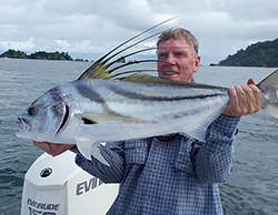 Sport fishing in Sierpe, Costa Rica