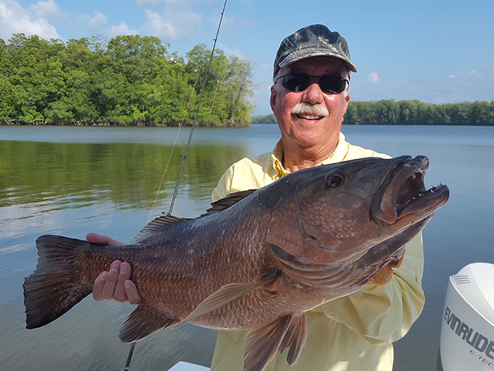 Sport fishing in Sierpe, Costa Rica