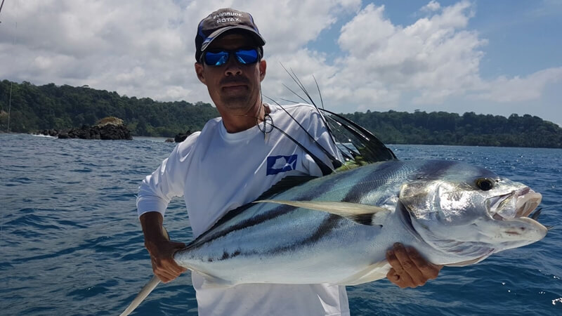 Sport fishing in Sierpe, Costa Rica