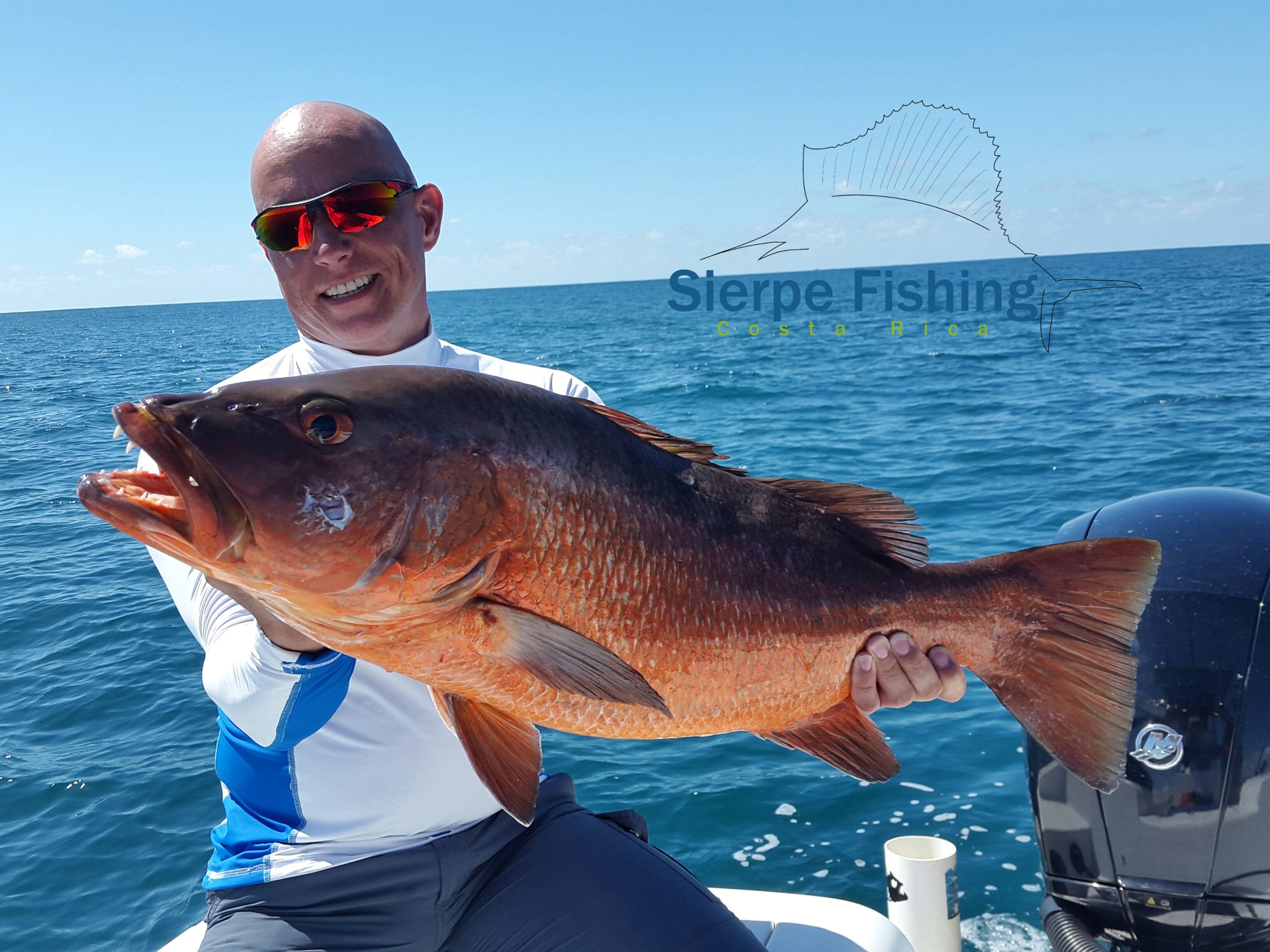Sport fishing in Sierpe, Costa Rica