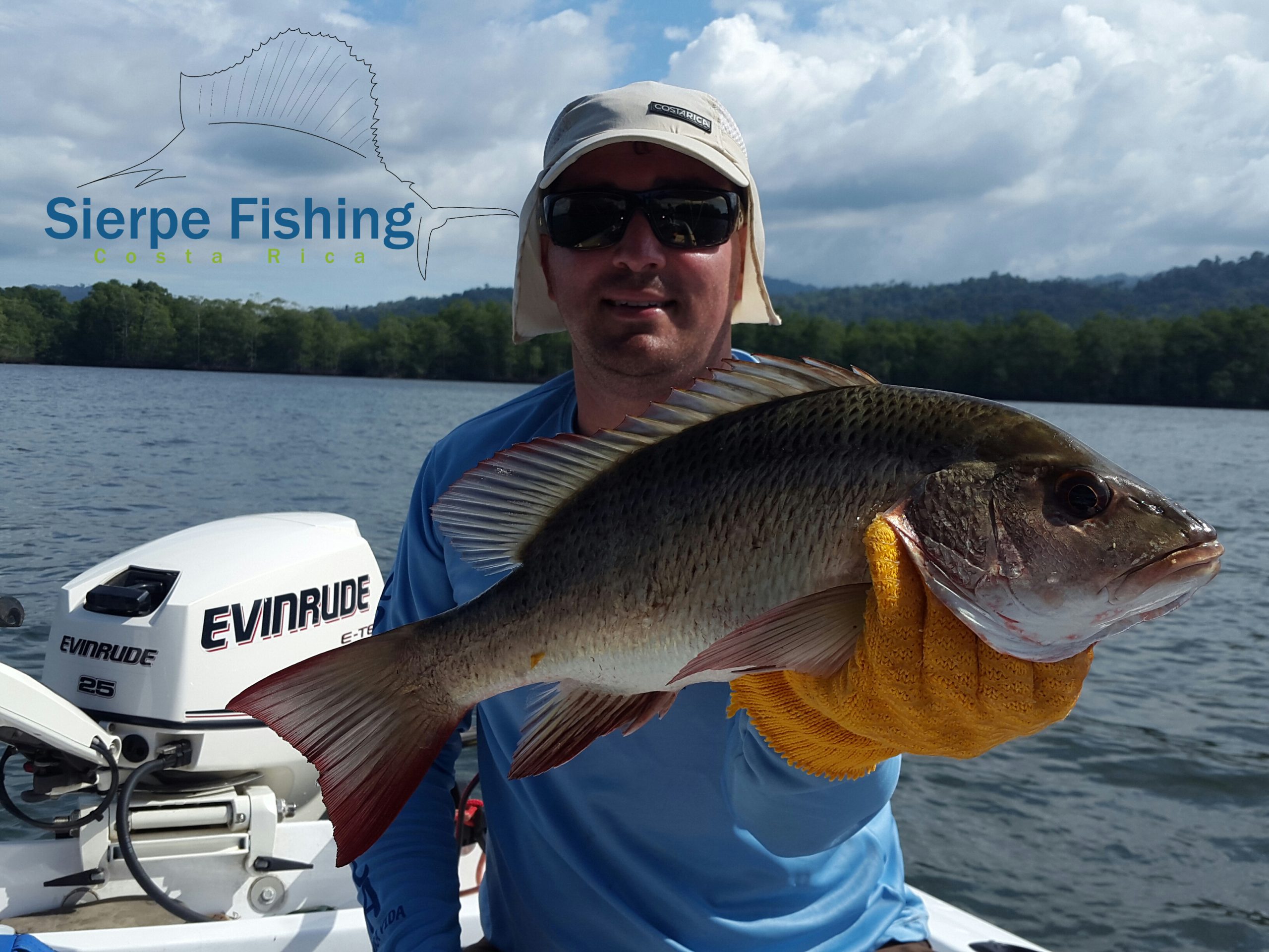 Sport fishing in Sierpe, Costa Rica