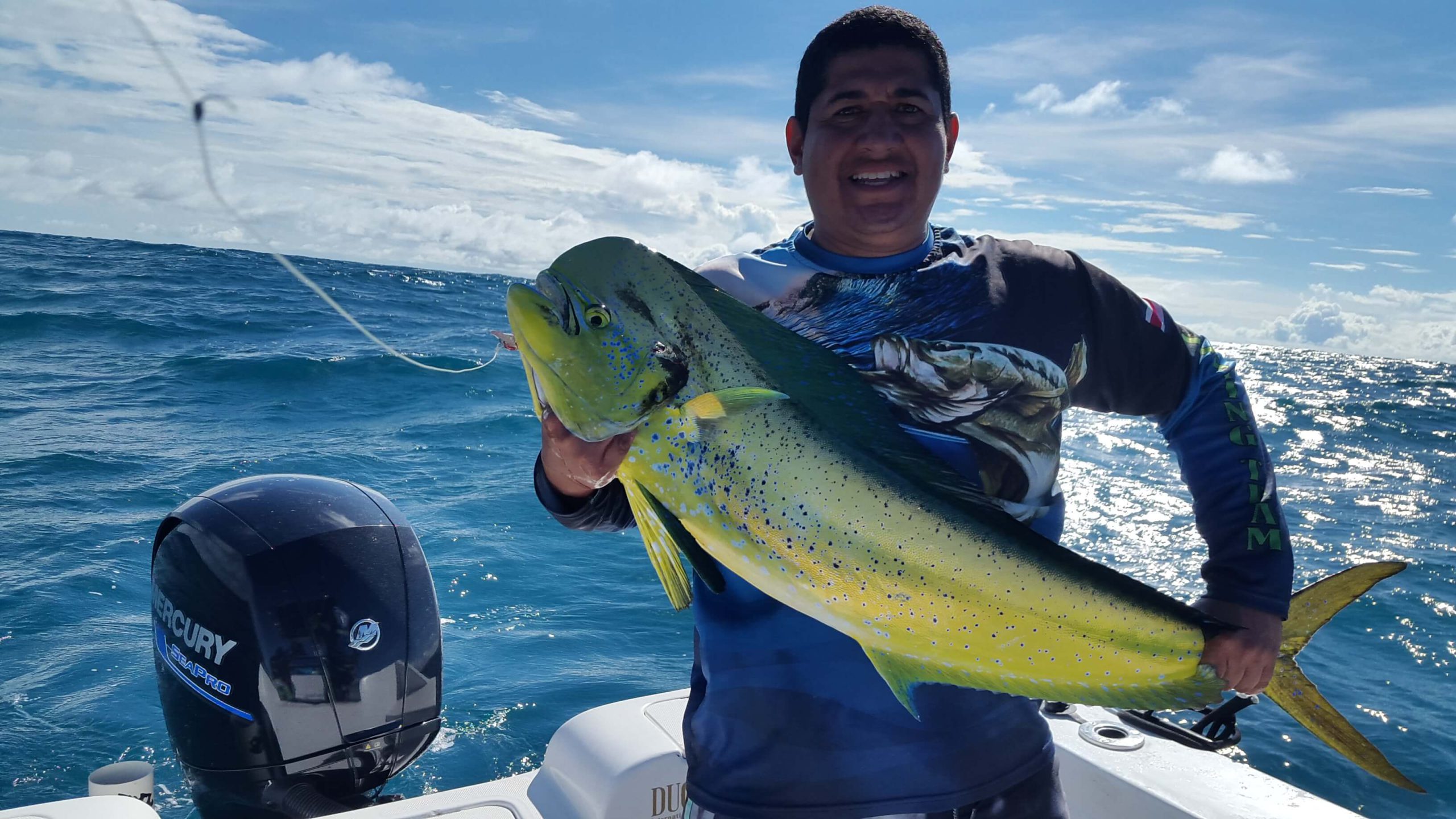 Sport fishing in Sierpe, Costa Rica