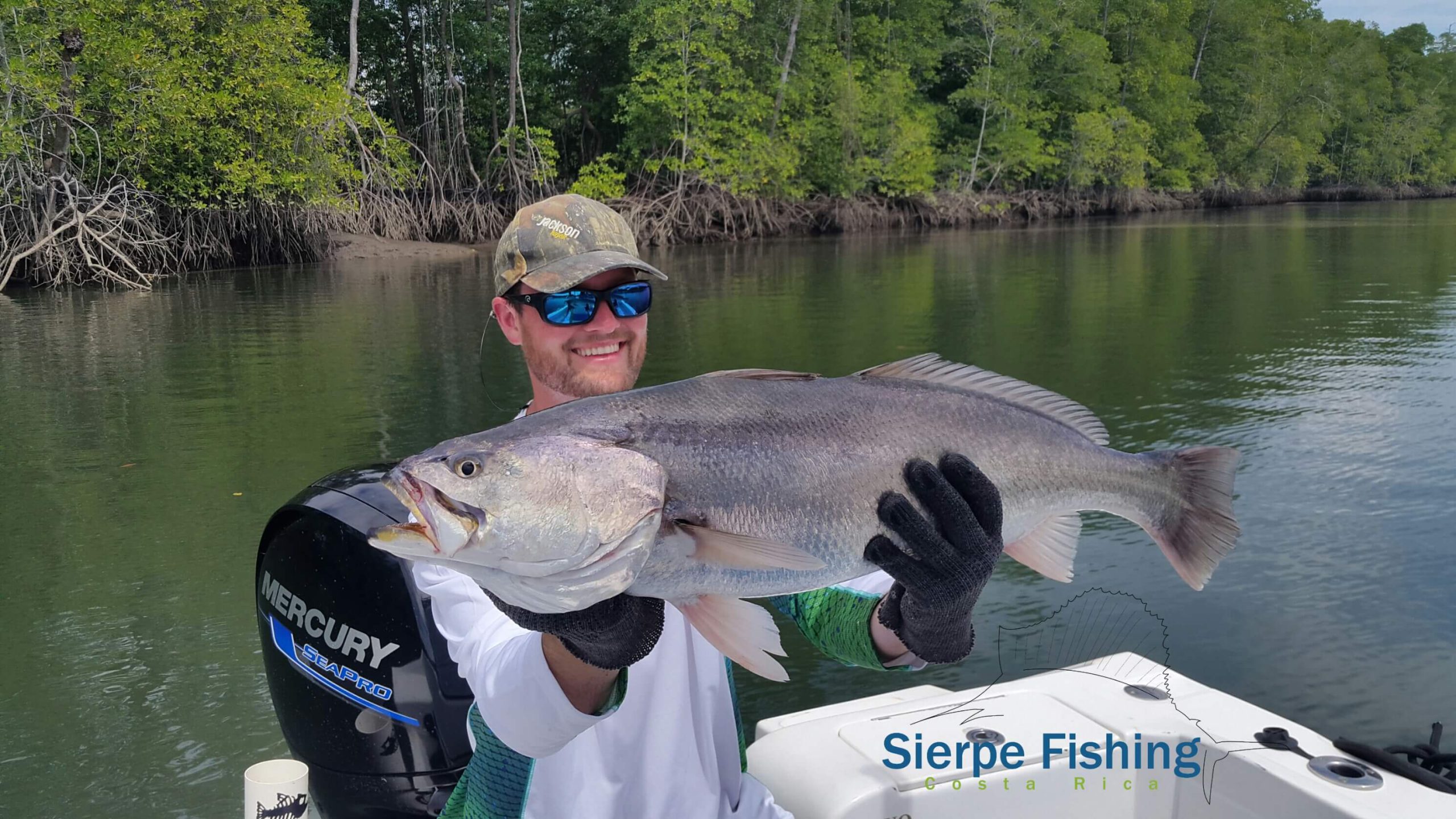 Sport fishing in Sierpe, Costa Rica