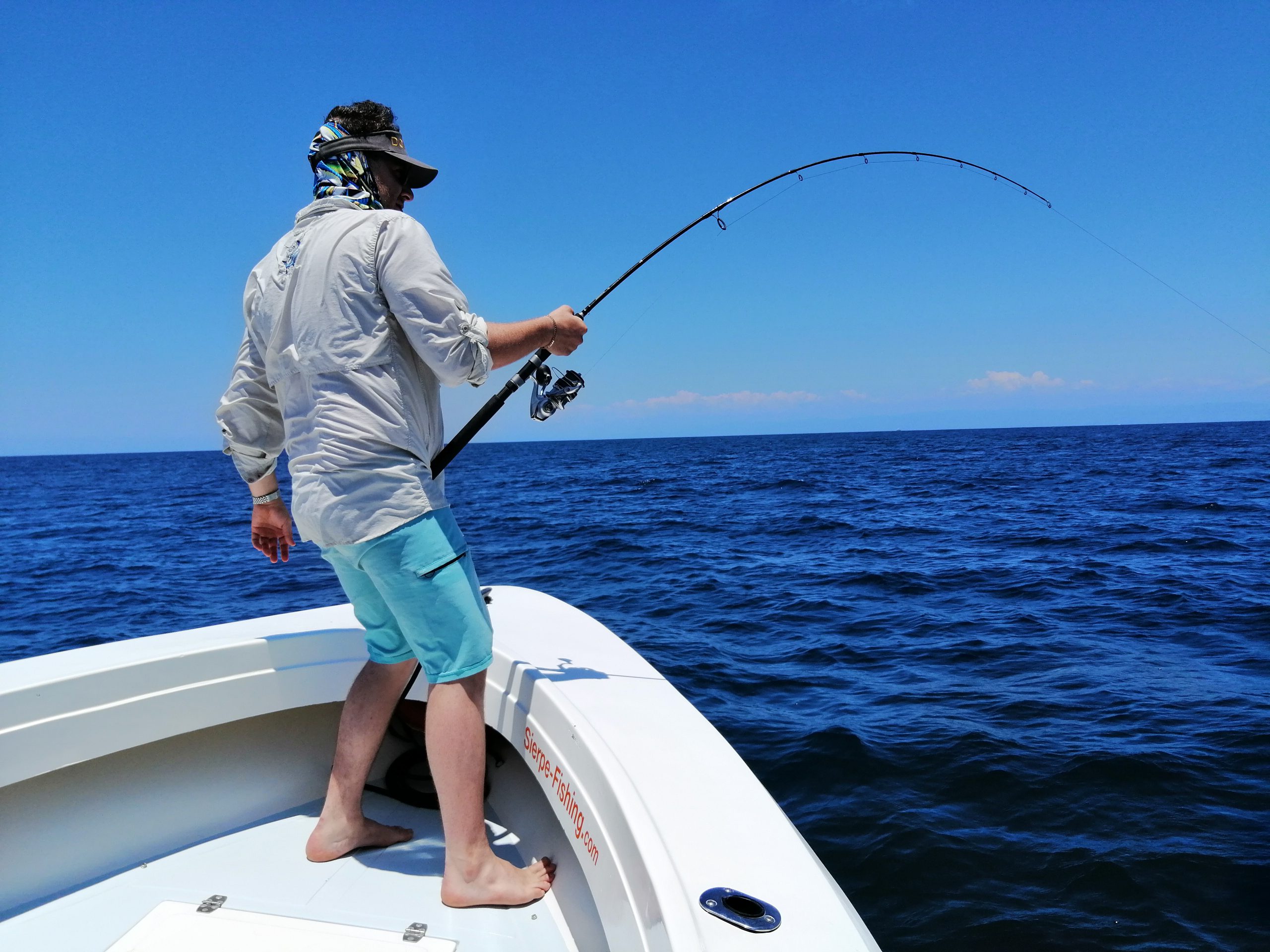Sport fishing in Sierpe, Costa Rica