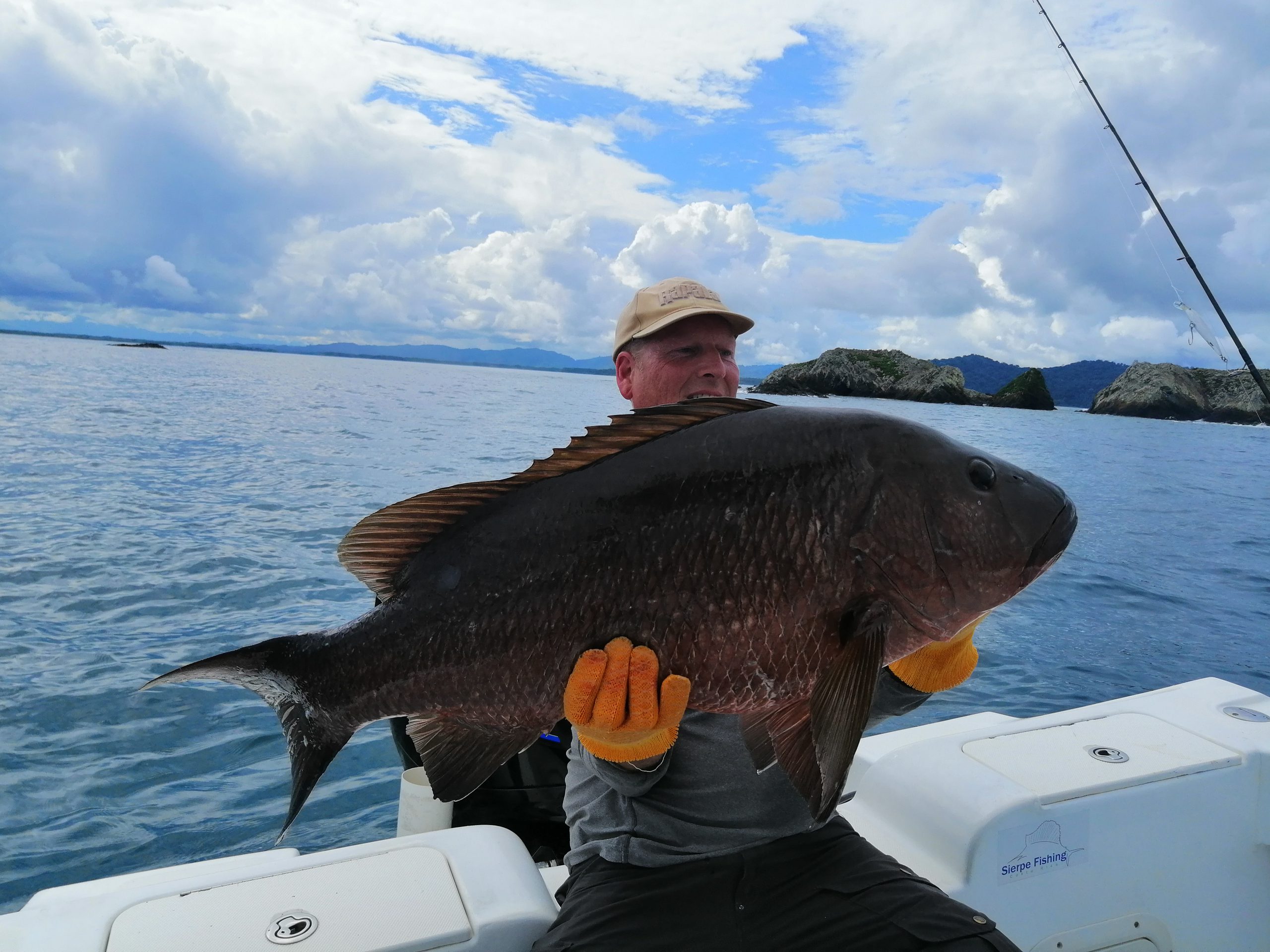 Sport fishing in Sierpe, Costa Rica