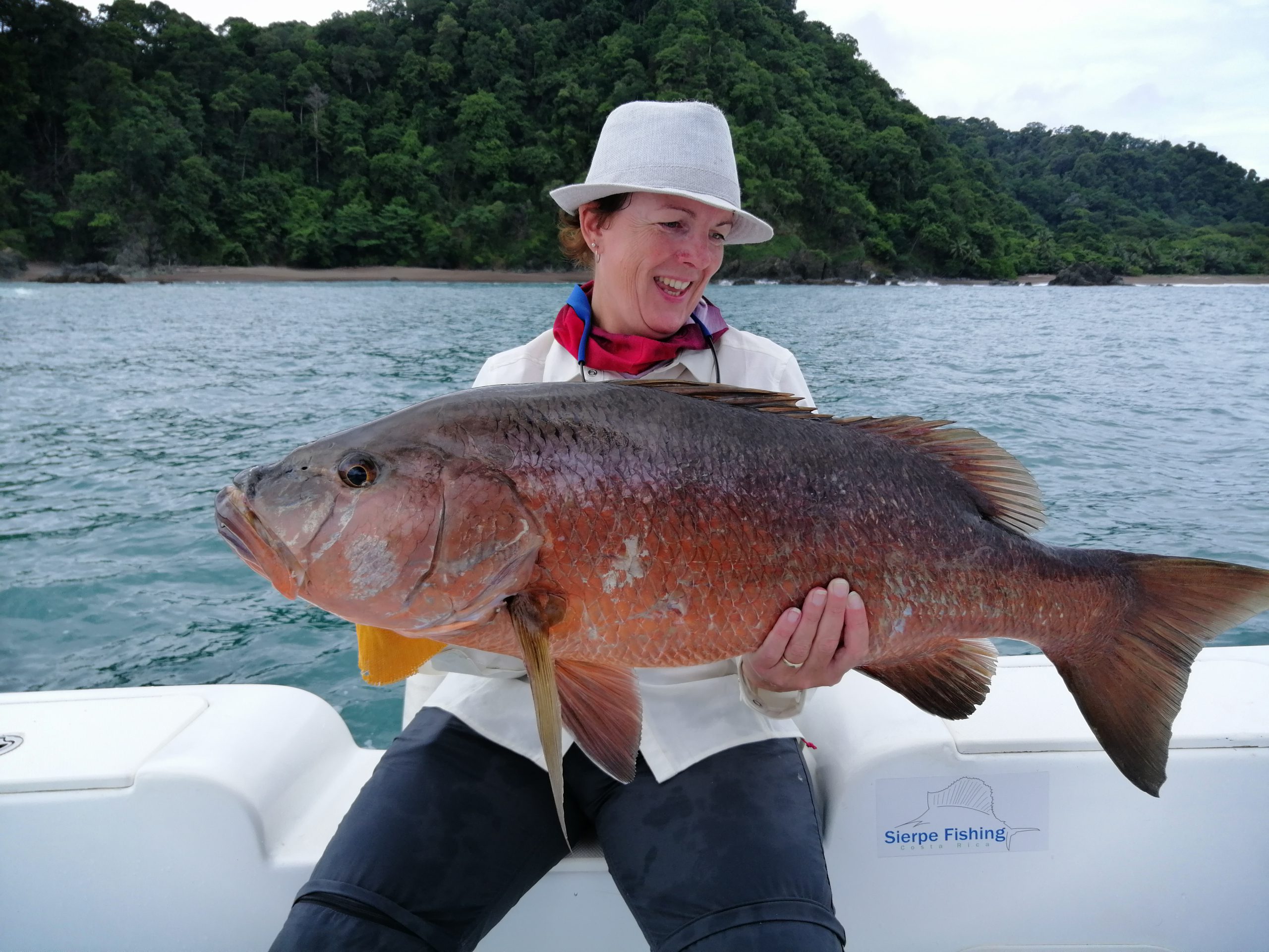 Sport fishing in Sierpe, Costa Rica