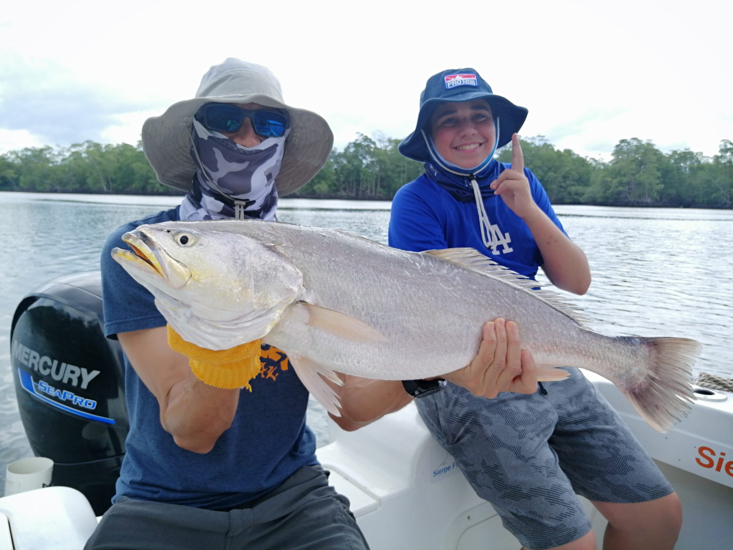 Sport fishing in Sierpe, Costa Rica