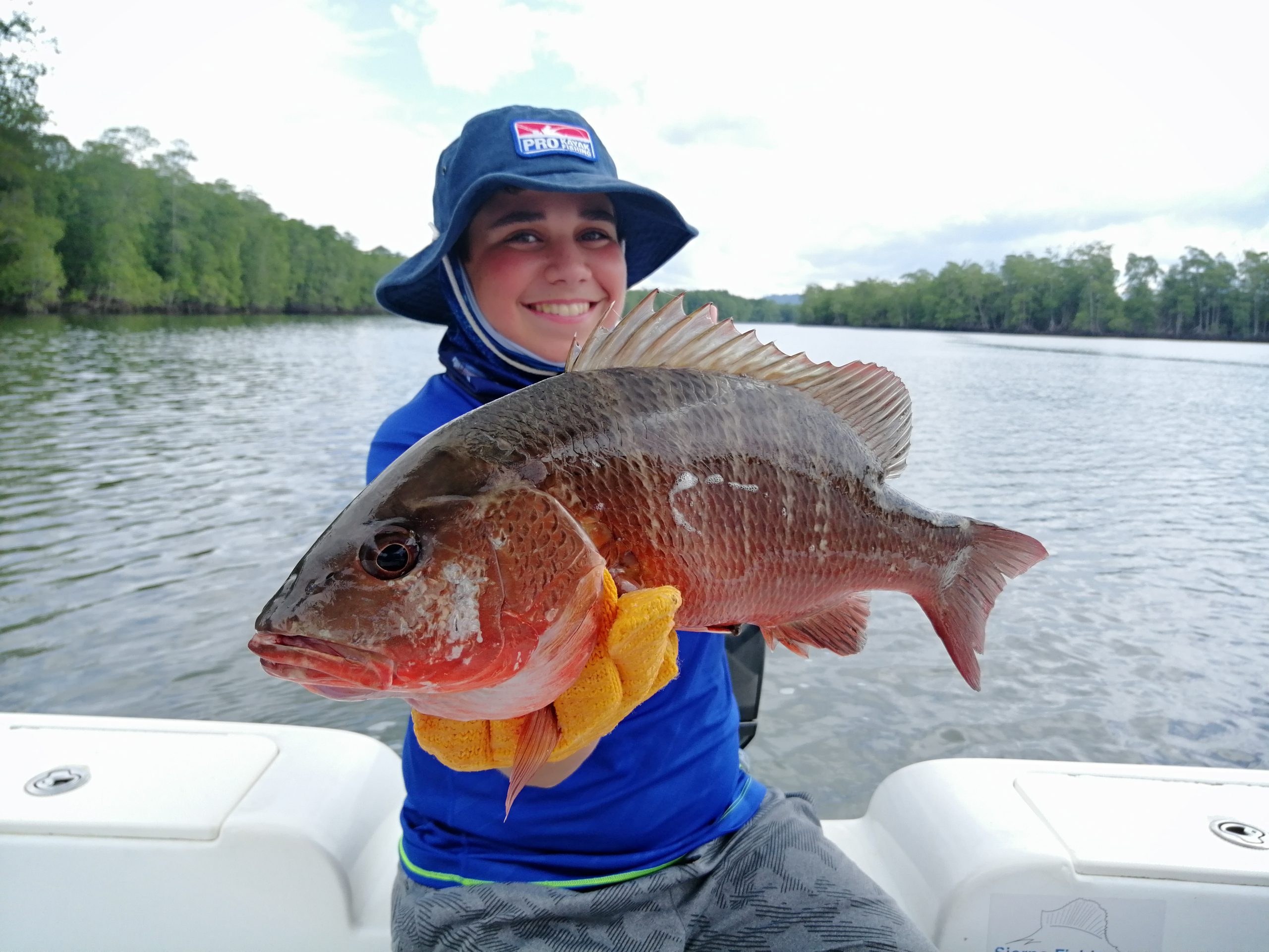 Sport fishing in Sierpe, Costa Rica