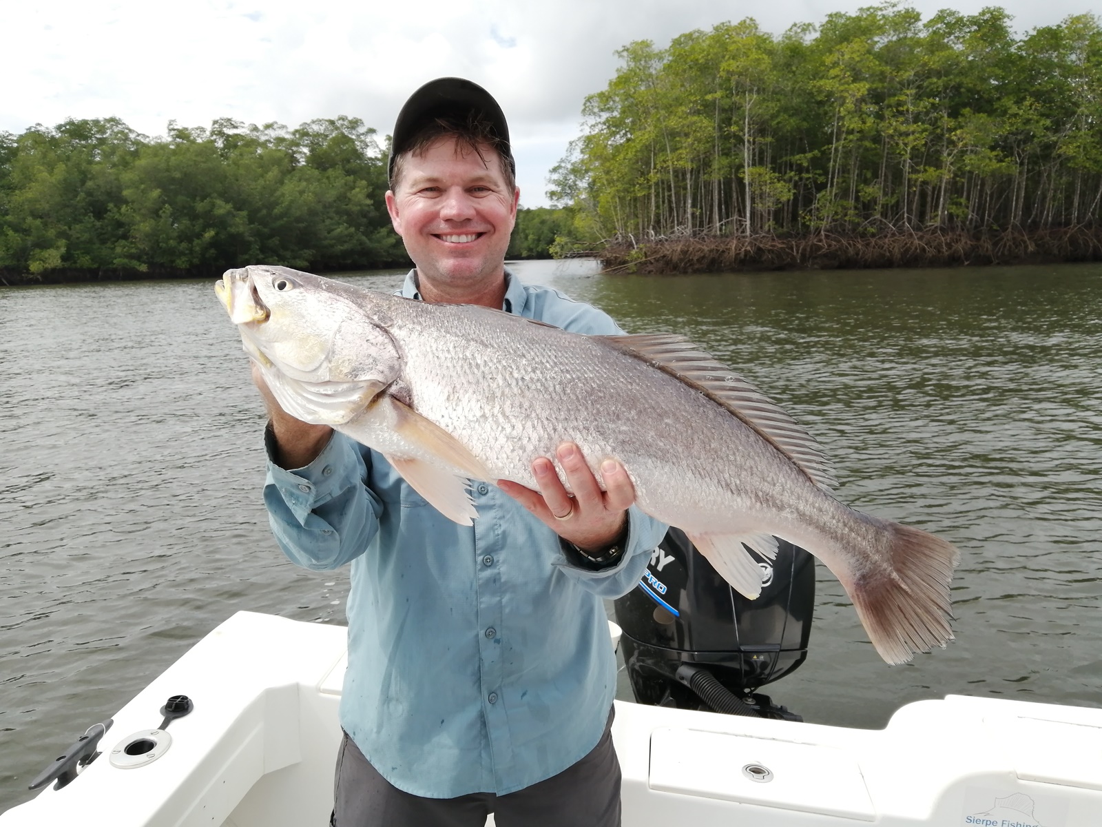 Sport fishing in Sierpe, Costa Rica