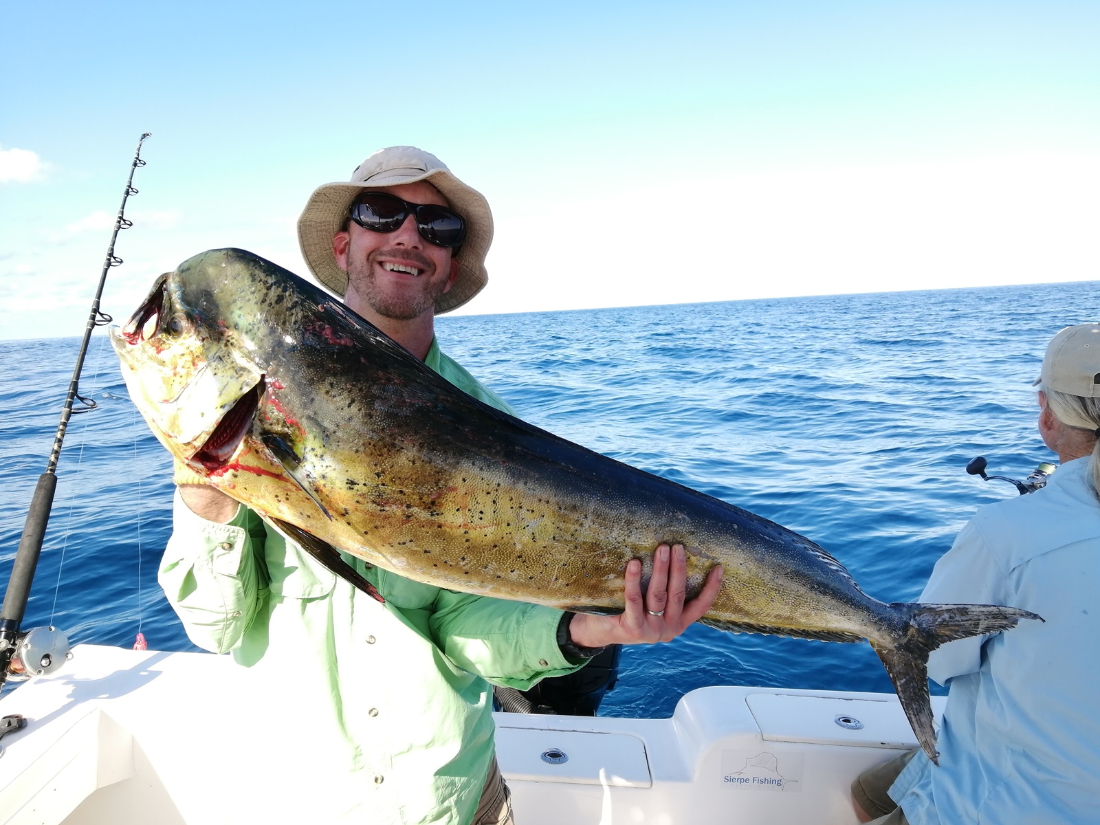 Sport fishing in Sierpe, Costa Rica