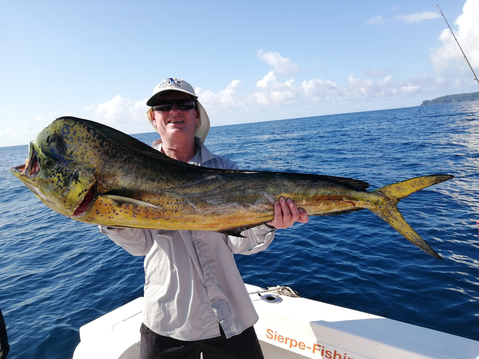 Sport fishing in Sierpe, Costa Rica