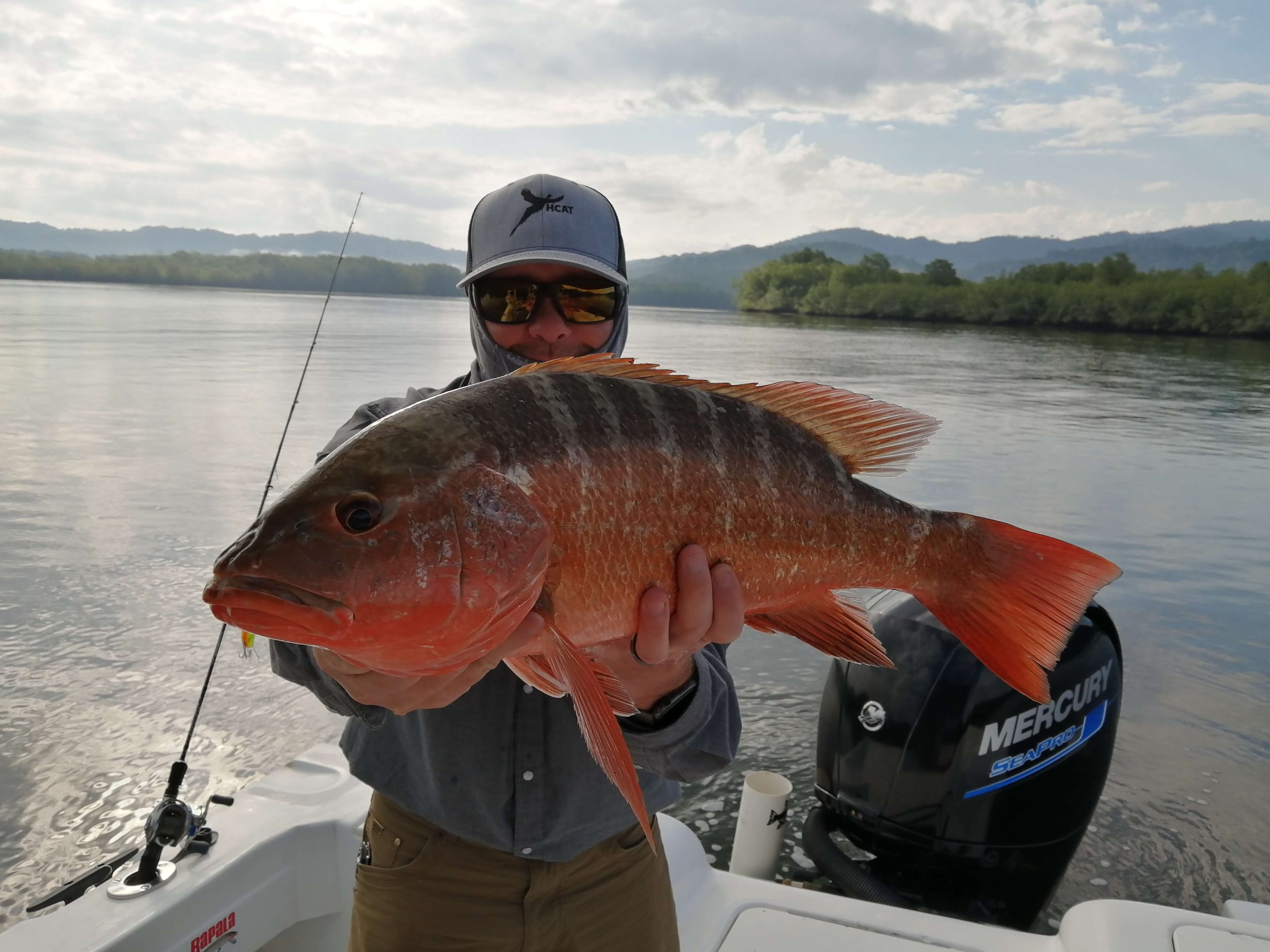 Sport fishing in Sierpe, Costa Rica