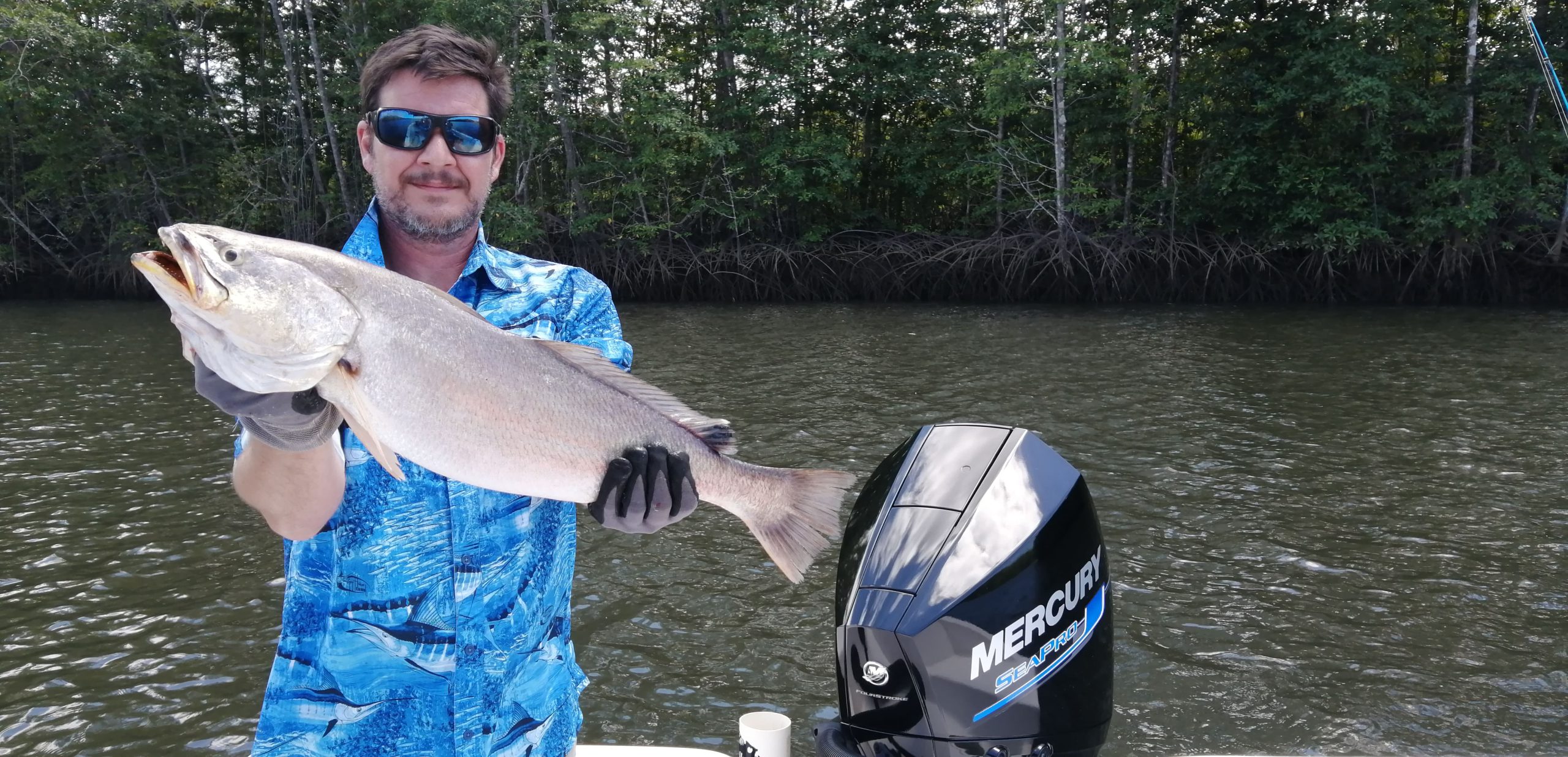 Sport fishing in Sierpe, Costa Rica