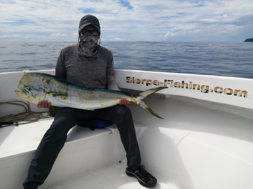 Sport fishing in Sierpe, Costa Rica