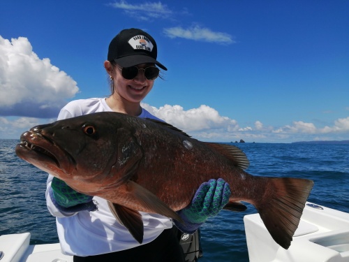 Sport fishing in Sierpe, Costa Rica