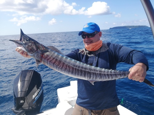 Sport fishing in Sierpe, Costa Rica