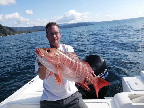 Sport fishing in Sierpe, Costa Rica