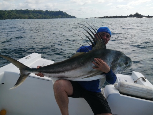Sport fishing in Sierpe, Costa Rica