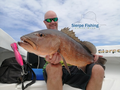 Sport fishing in Sierpe, Costa Rica