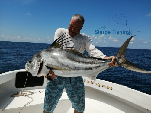 Sport fishing in Sierpe, Costa Rica