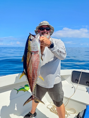 Sport fishing in Sierpe, Costa Rica