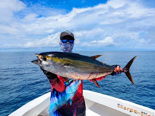 Sport fishing in Sierpe, Costa Rica