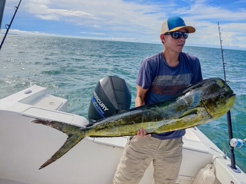 Sport fishing in Sierpe, Costa Rica