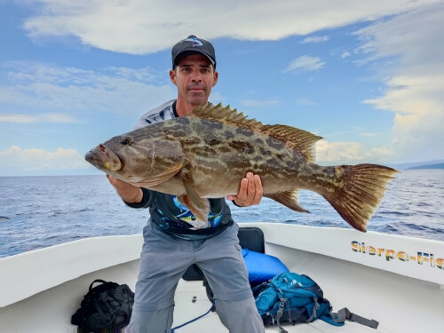 Sport fishing in Sierpe, Costa Rica