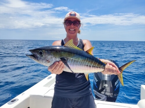 Sport fishing in Sierpe, Costa Rica