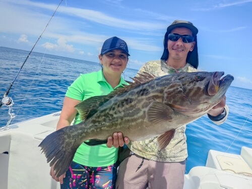 Sport fishing in Sierpe, Costa Rica