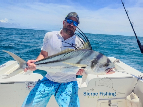 Sport fishing in Sierpe, Costa Rica