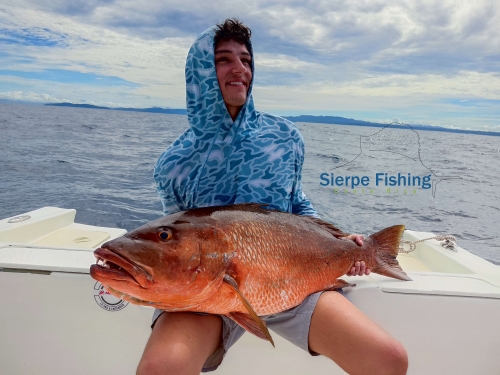 Sport fishing in Sierpe, Costa Rica