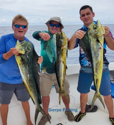 Sport fishing in Sierpe, Costa Rica