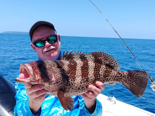 Sport fishing in Sierpe, Costa Rica