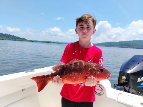 Sport fishing in Sierpe, Costa Rica
