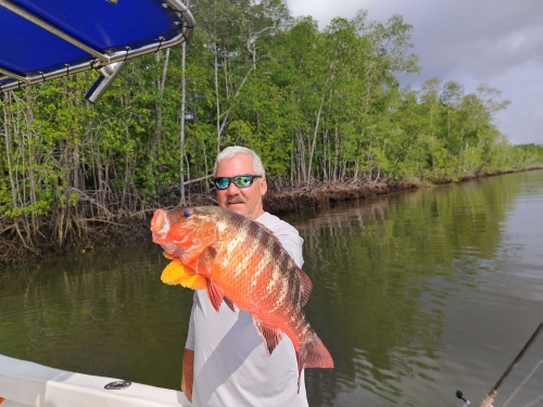 Sport fishing in Sierpe, Costa Rica