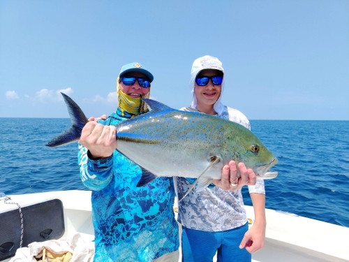 Sport fishing in Sierpe, Costa Rica