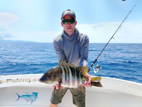 Sport fishing in Sierpe, Costa Rica