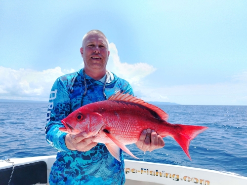 Sport fishing in Sierpe, Costa Rica