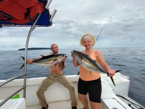 Sport fishing in Sierpe, Costa Rica
