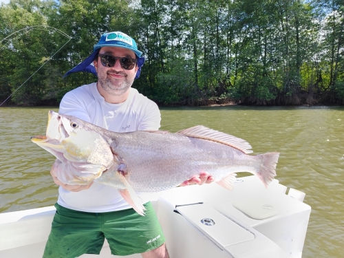 Sport fishing in Sierpe, Costa Rica