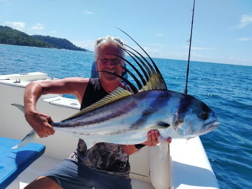 Sport fishing in Sierpe, Costa Rica