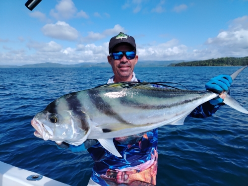 Sport fishing in Sierpe, Costa Rica