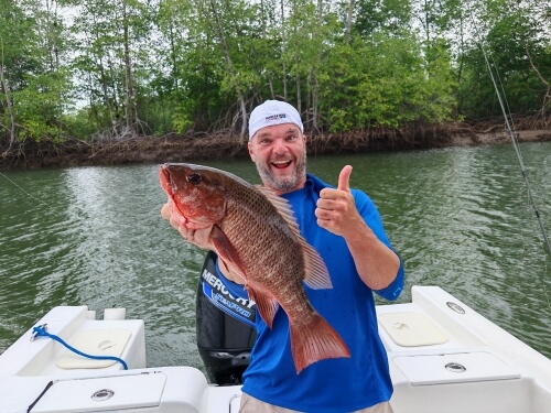 Sport fishing in Sierpe, Costa Rica