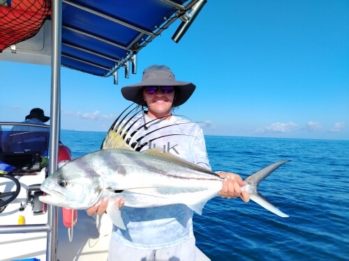 Sport fishing in Sierpe, Costa Rica