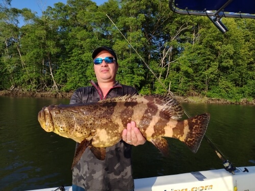 Sport fishing in Sierpe, Costa Rica